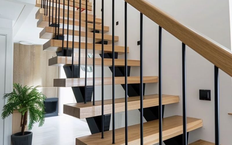 By Custom Stair Solutions Open Riser